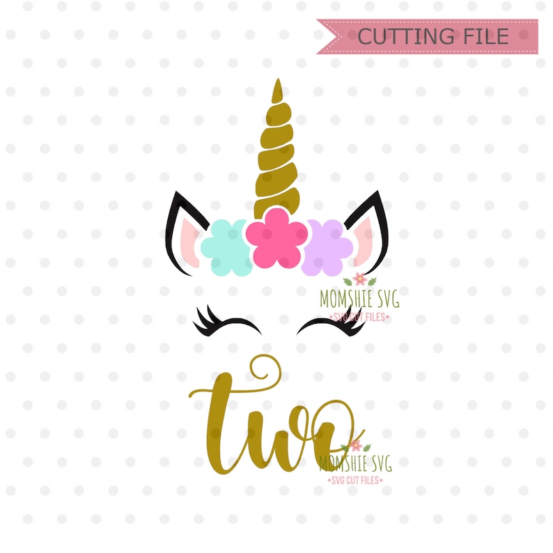 Download Unicorn SVG Unicorn birthday Svg Unicorn Second birthday ...