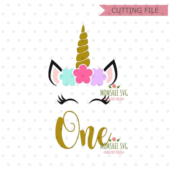 1St Birthday Svg Free Unicorn / one unicorn svg, one svg file, 1st