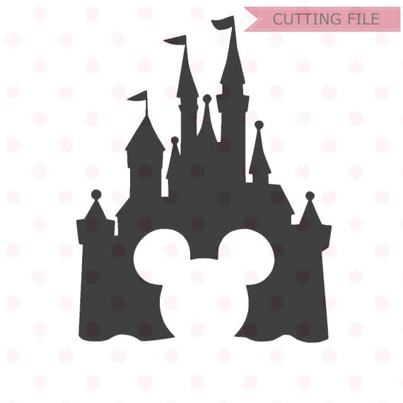 Disney Castle Svg Disney Castle Silhouette Disney Castle - Etsy