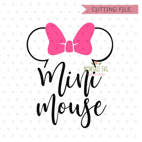 Download Free Mini Mouse Svg Minnie Mouse Svg Instant Download Minnie Etsy SVG Cut Files