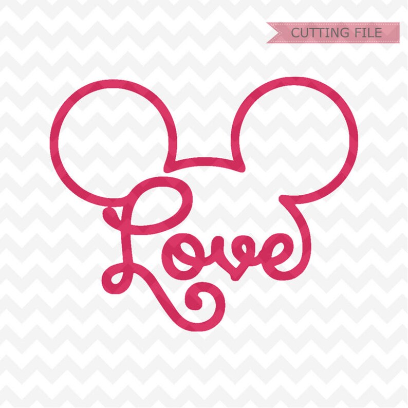 Download Mickey Mouse cabeza SVG mickey head love svg y png archivo ...