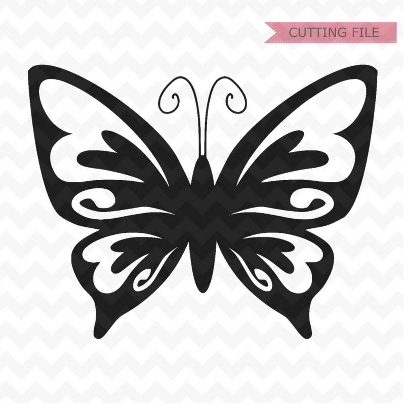 Free Free 274 Cricut Silhouette Simple Butterfly Svg SVG PNG EPS DXF File