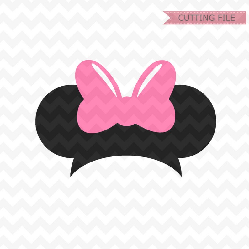 Minnie Mouse SVG Instant Download Minnie Mouse Ears Svg - Etsy