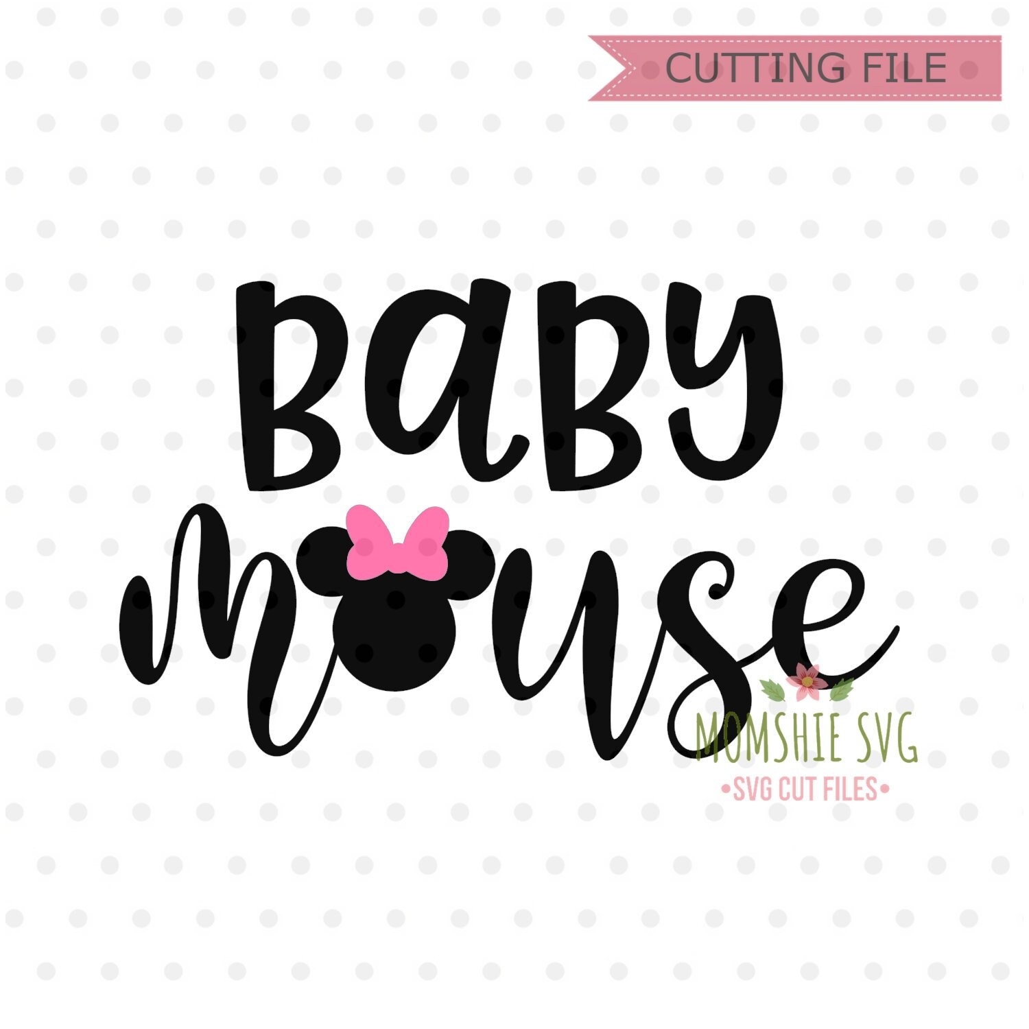 Download Baby Mouse Minnie Mouse Svg Instant Download Minnie Mouse Etsy
