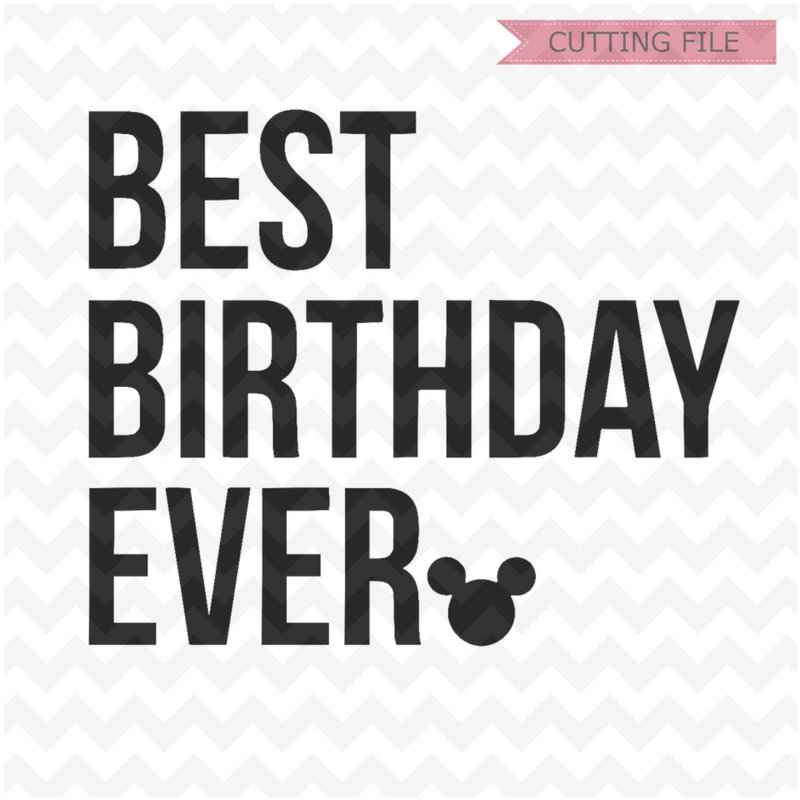 Download Best Birthday Ever Svg Disney Trip Svg Disney Svg Disney Etsy