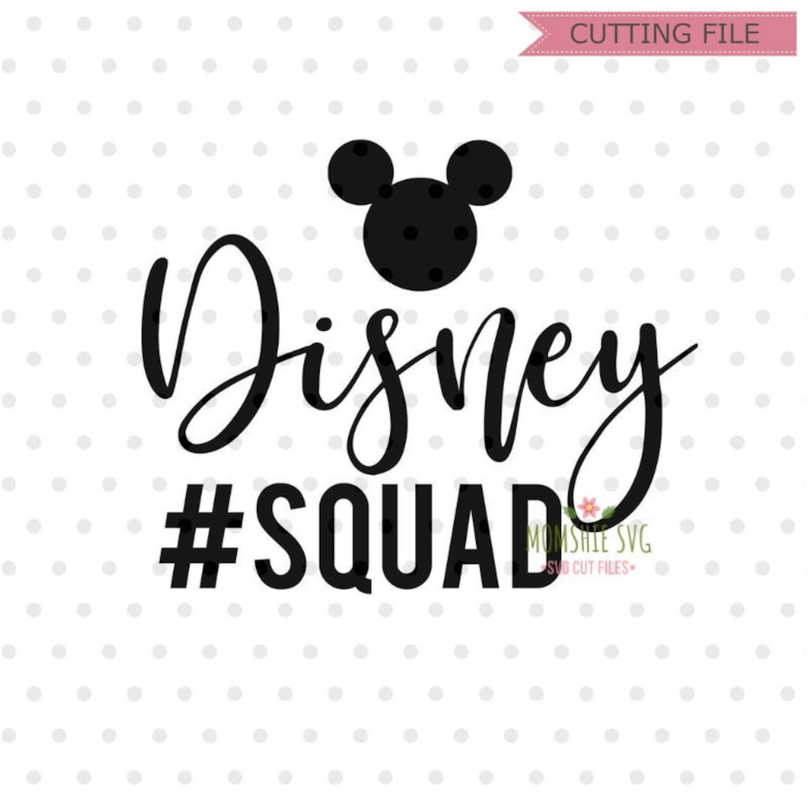 Disney Squad Svg Squad Goals SVG Disney Trip SVG and Png - Etsy