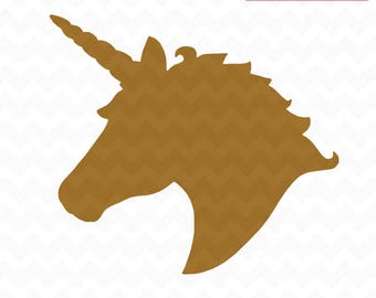 Unicorn SVG cutting file, unicorn head svg instant download, unicorn svg file for cricut and silhouette, svg files