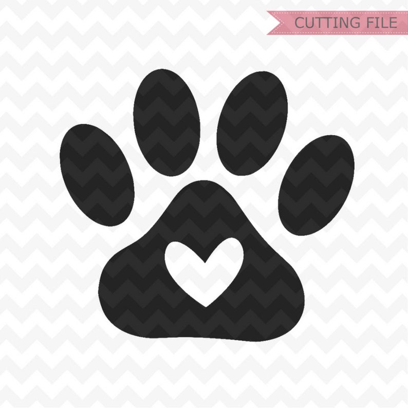 Free Free Dog Paw Heart Svg 126 SVG PNG EPS DXF File