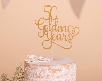 50th wedding anniversary cake
