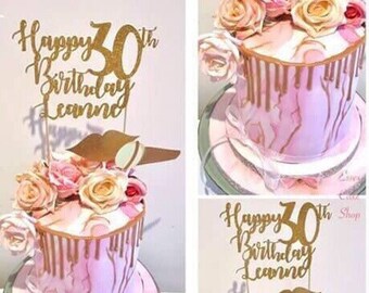 birthday cake topper etsy