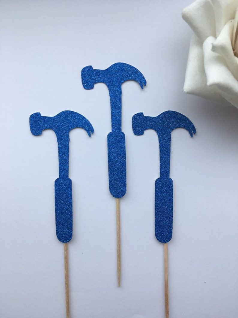 Hammer Cake Topper Joinery Cake Topper Hammer Cake Etsy