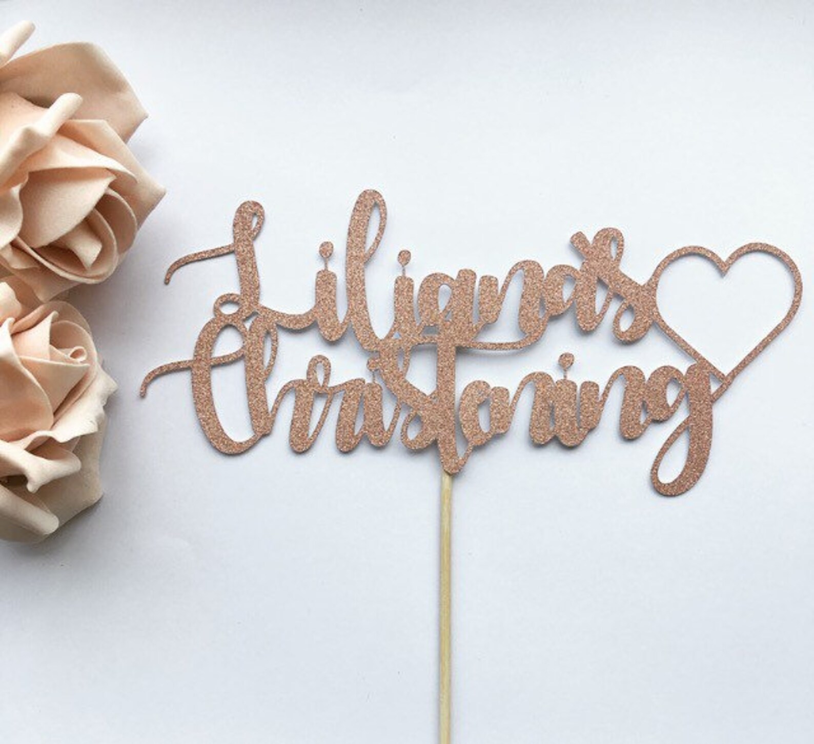 Christening Cake Topper Girls Christening Cake Topper Girls Etsy