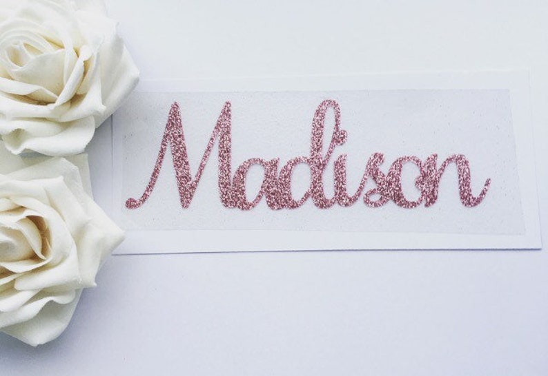 Name iron on transfer children's name Iron on Transfer Etsy