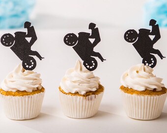 Motorbike Cupcakes Etsy
