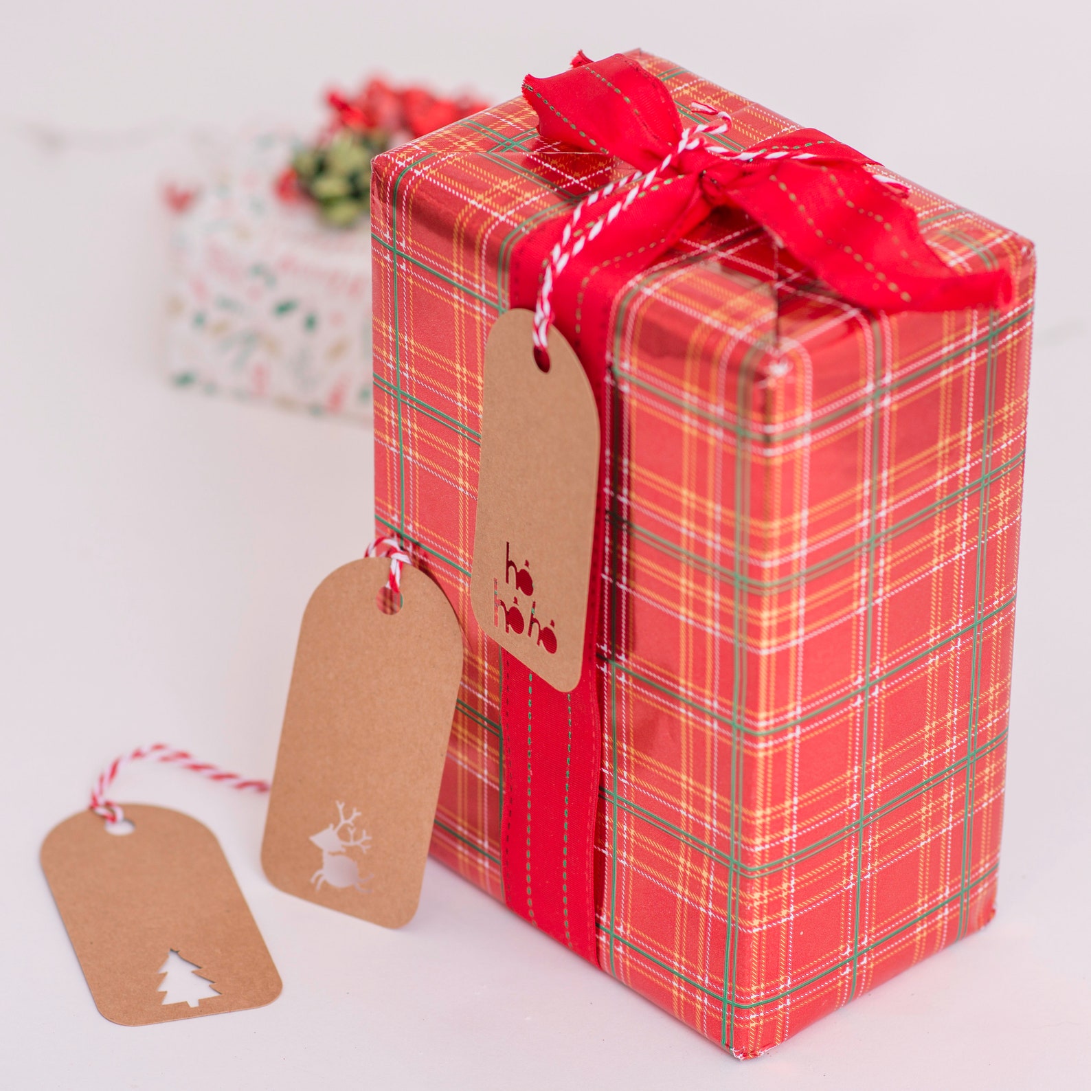 Christmas Gift Tags Christmas Tags Kraft Tags Christmas - Etsy UK