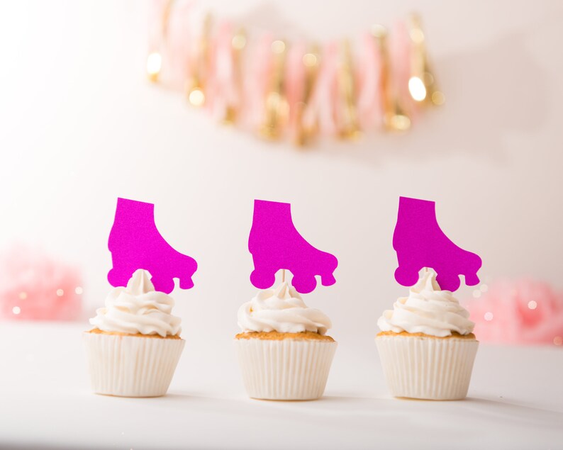 Roller Skate Cake Topper Roller Skate Roller Skate Topper Etsy UK