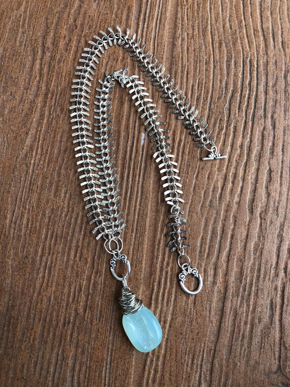 fishbone chain necklace