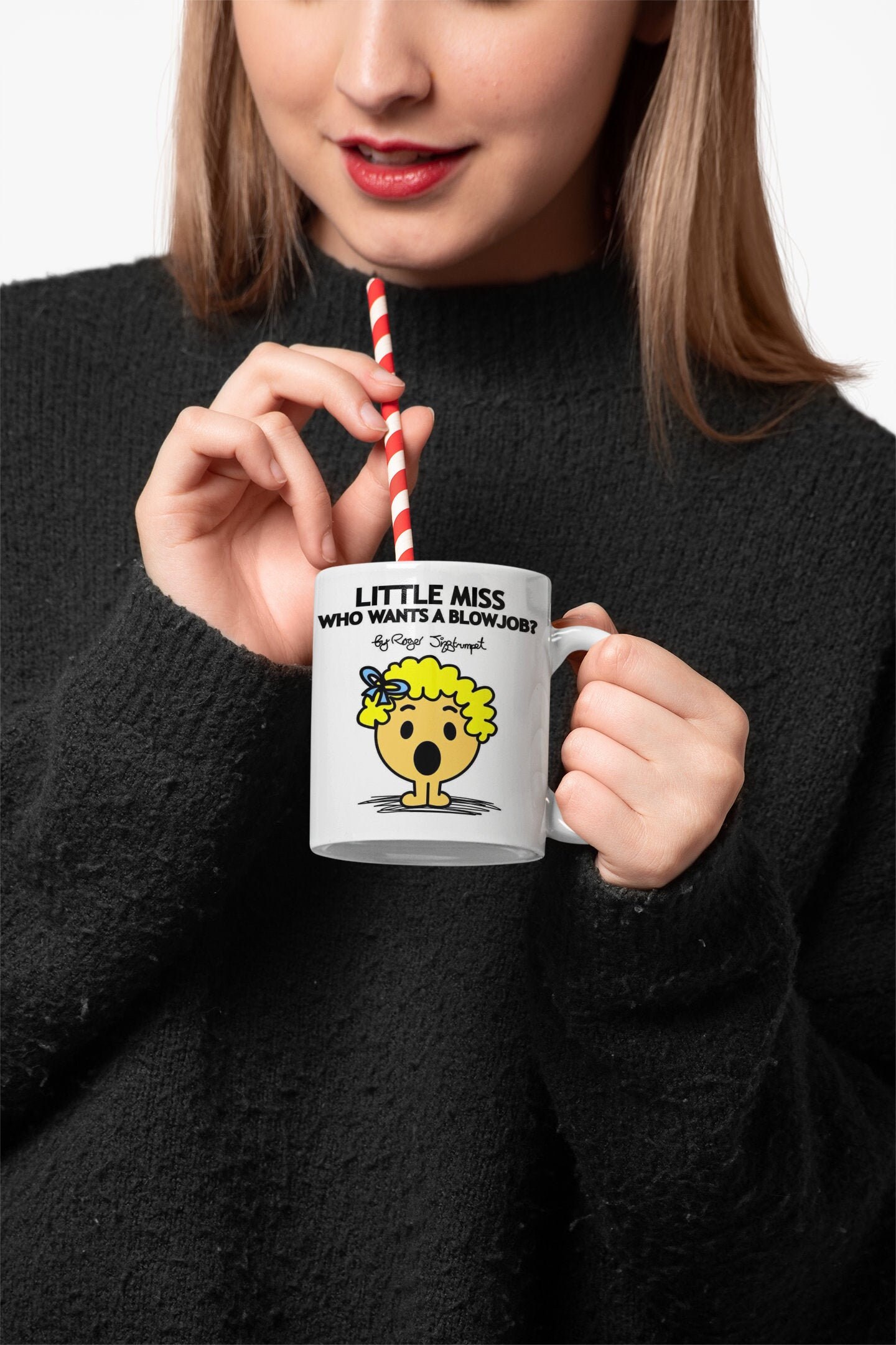 Little Miss Who Wants A Blowjob MUG, Available in 5 Colours - Etsy Israel