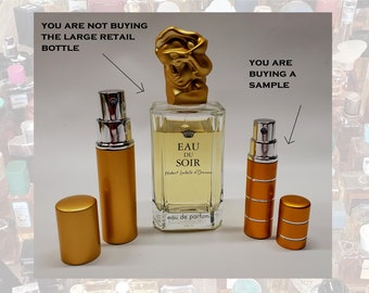 Eau du Soir EDP eau de parfum by Sisley ~ 100% Authentic Perfume samples