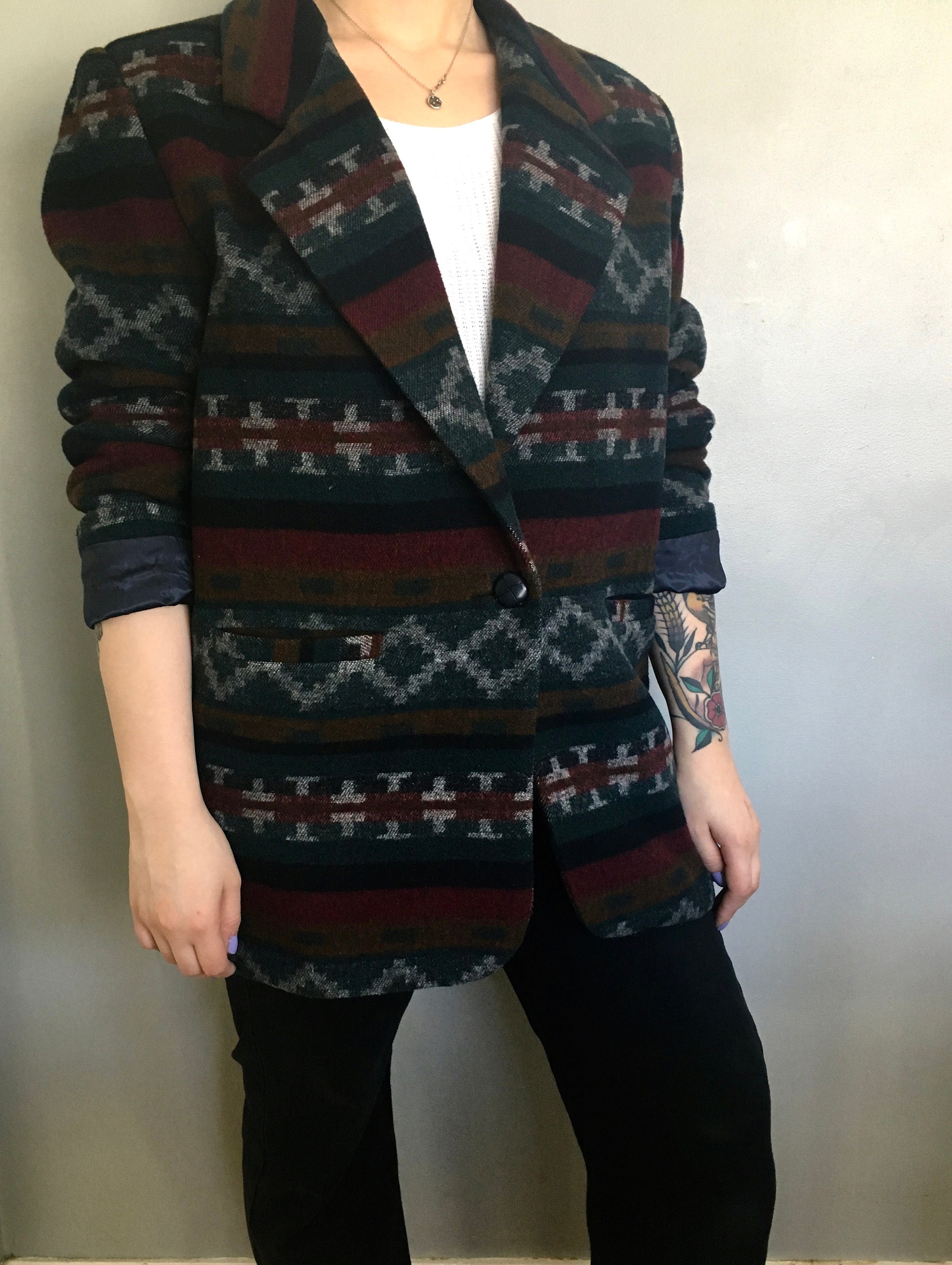 vintage oversized blazer