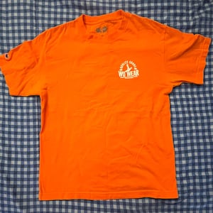 Wu-Wear Size M Orange t-shirt EUC