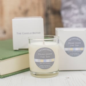 Haar over the Tay soy wax candles - Dundee edition