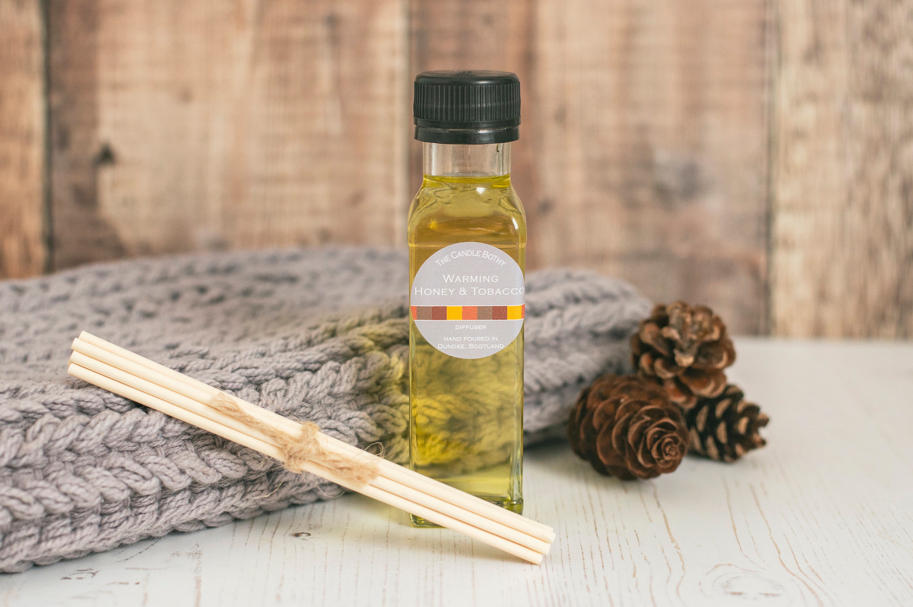 honey tobacco diffuser Honey Tobacco Reed Diffuser: Hand-poured Home Fragrance