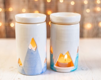 Handmade Wax Melt Warmer: Essential Oil Burner