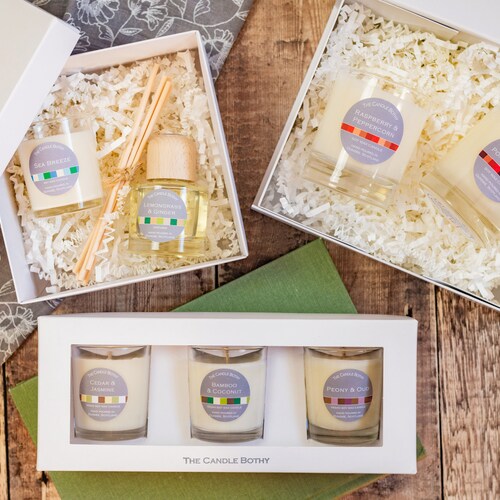 Handmade Handcrafted Soy Wax Candle Gift Box Hamper Eco Etsy UK