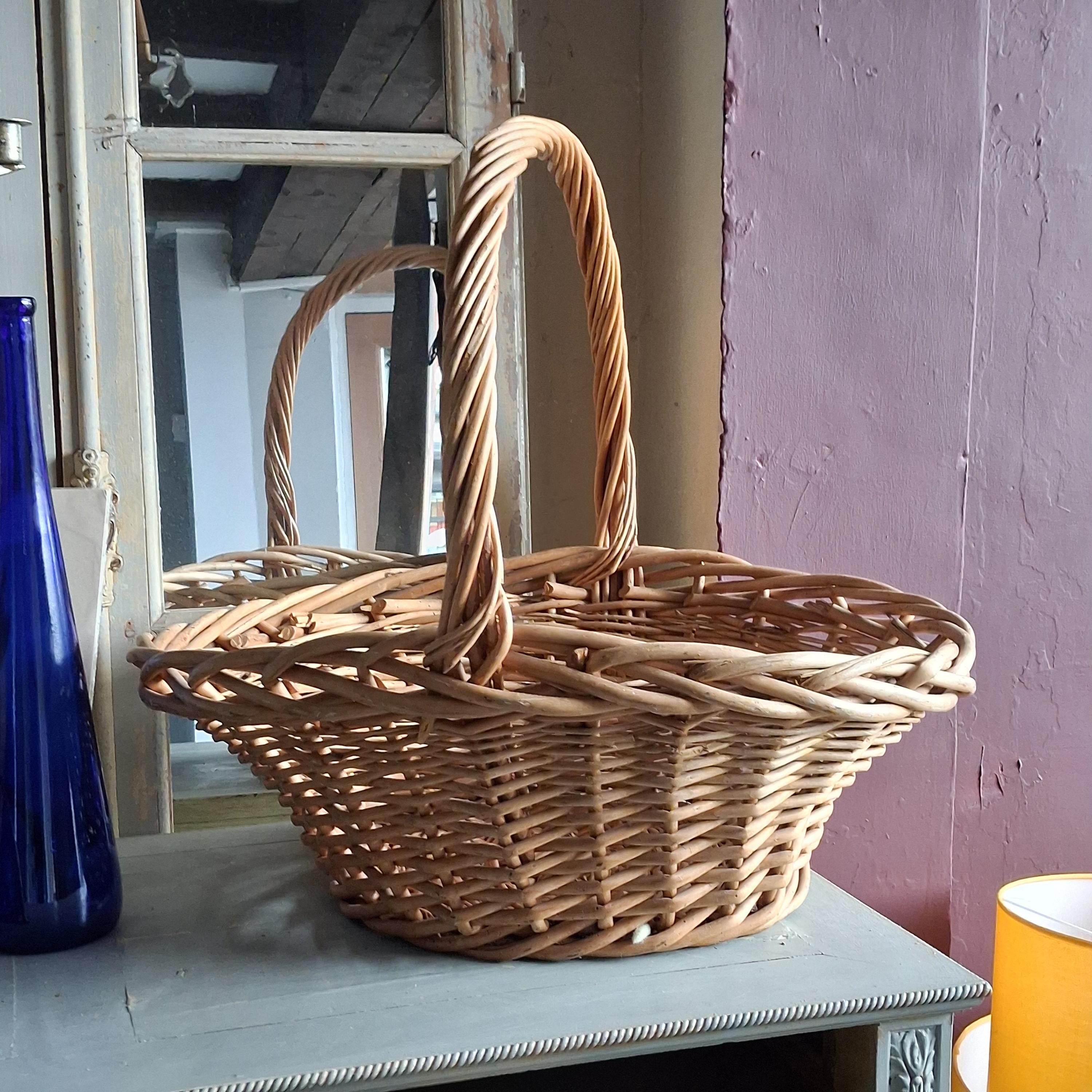 Giant Oversized Large Wicker Basket 60cm High x 67cm Wide - Etsy 日本
