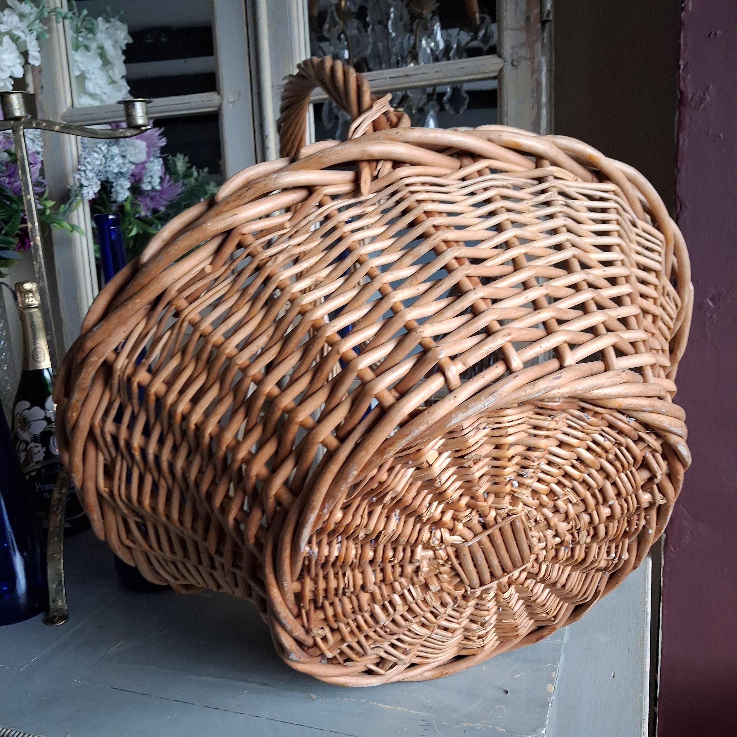 Giant Oversized Large Wicker Basket 60cm High x 67cm Wide - Etsy 日本