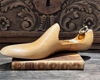 Vintage Harrods Wooden Shoe Tree