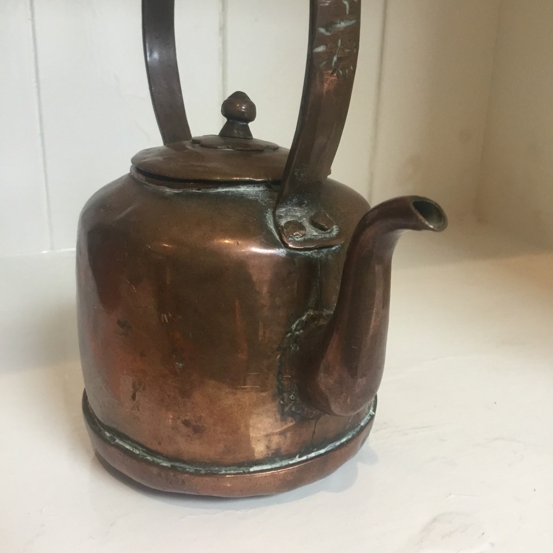 Vintage Copper Japanese Ceremonial Teapot 15cm High Etsy