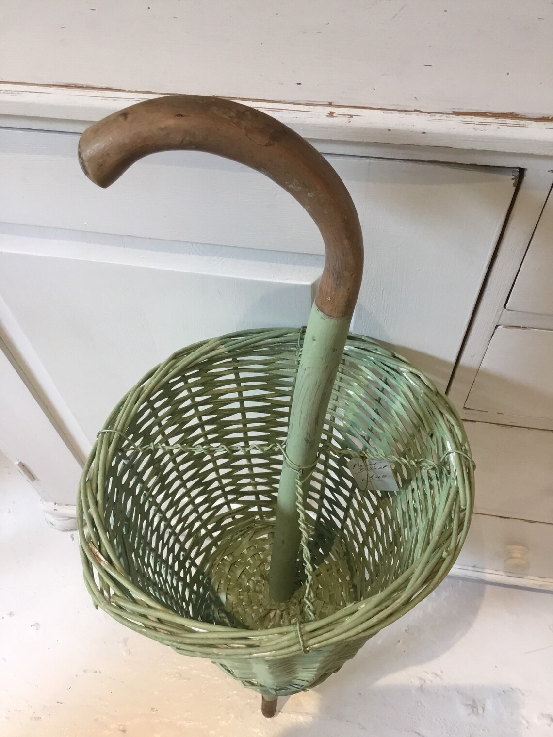 Stunning Vintage Flower Picking Basket / Florist Display Etsy