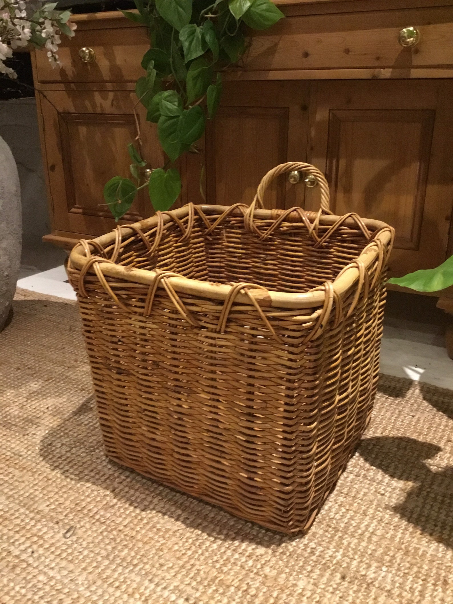 Stunning Large Storage Basket / Log Basket Etsy