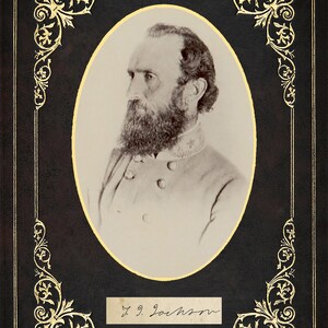 Stonewall Jackson 8-1/2&quot; X 11&quot; Photoshop designed image