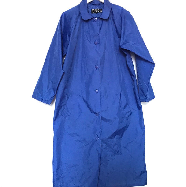 blue indigo rain coat blue indigo rain coat