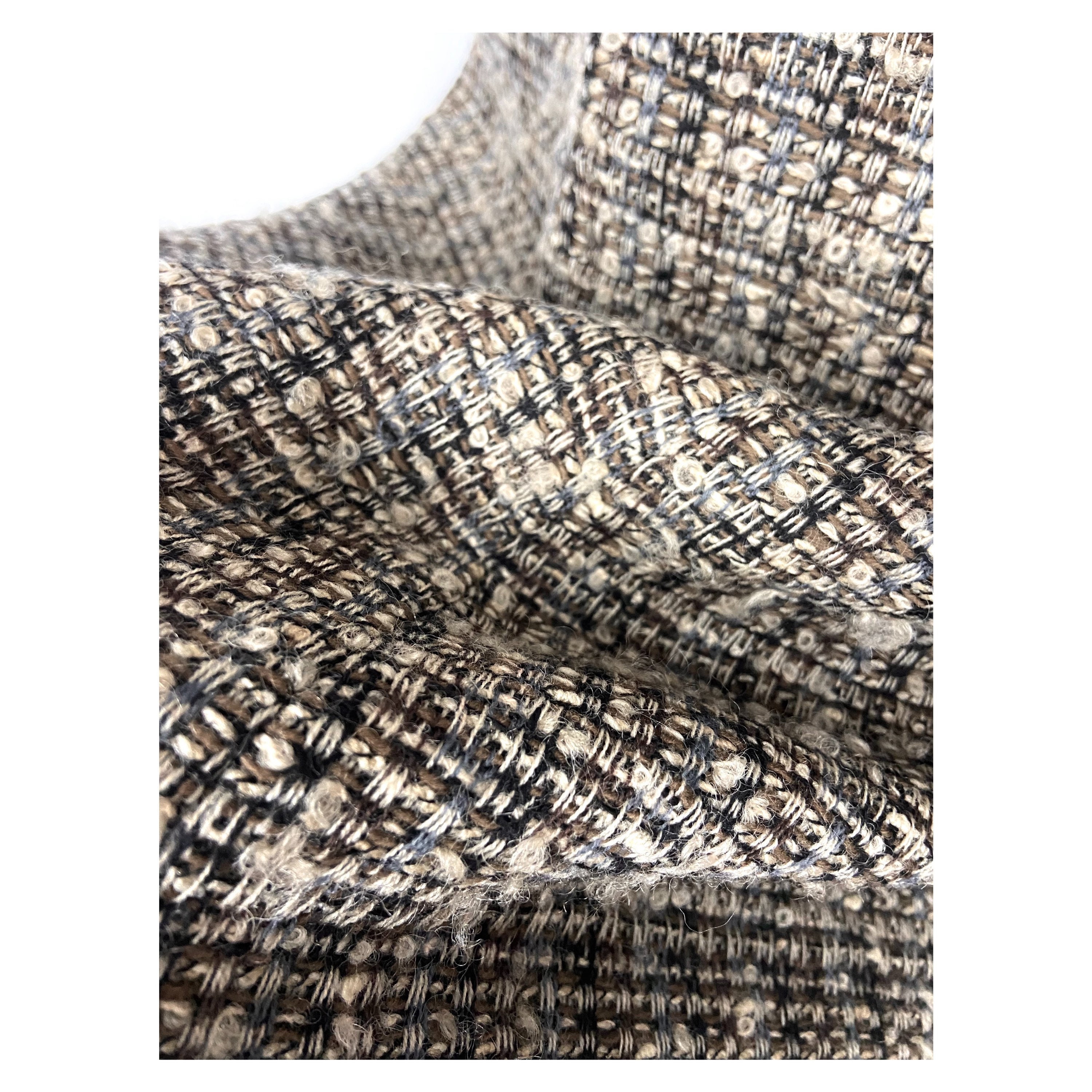 Jupe crayon Jagger laine Gris chiné - Margaux Lonnberg