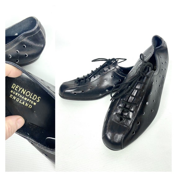 Jaren 50 vintage Reynolds schoenen. Vintage fietsschoenen - Etsy Nederland