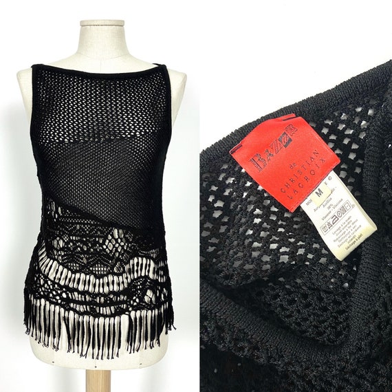 Seductive see through top by Christian Lacroix Baz