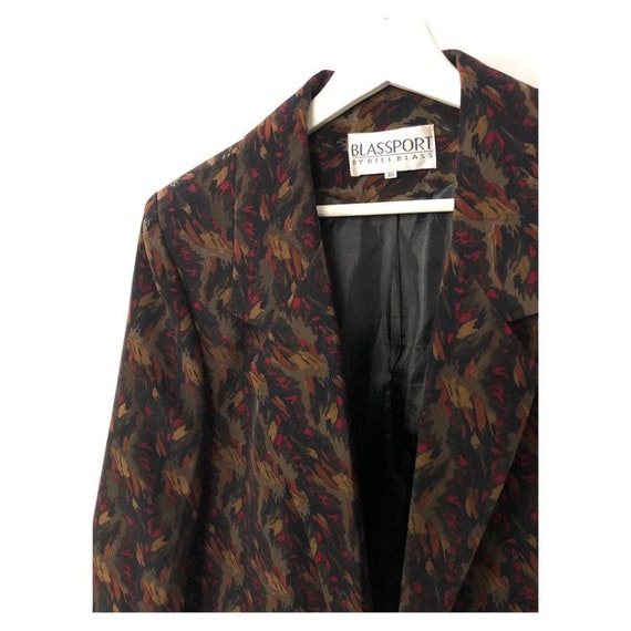 80s VTG blazer jackeby Blassport Bill Blass. Colo… - image 8