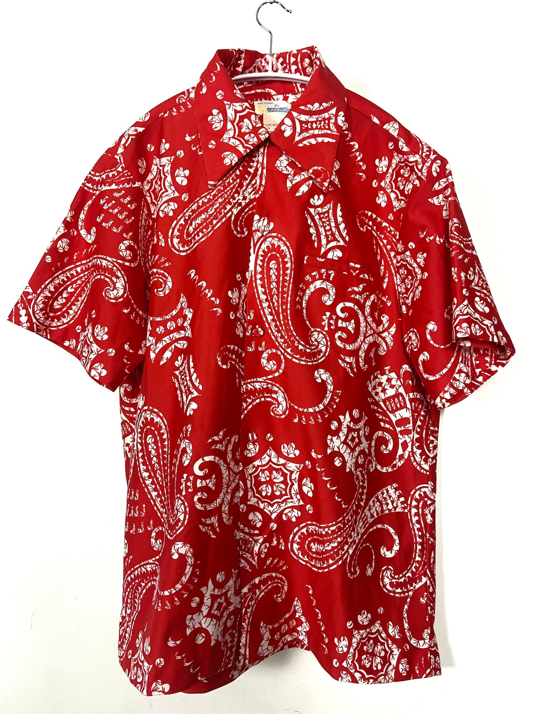 トップス 60s andrade aloha shirt Vintage Aloha Dress Shirt • 1960s • Andrade of Honolulu
