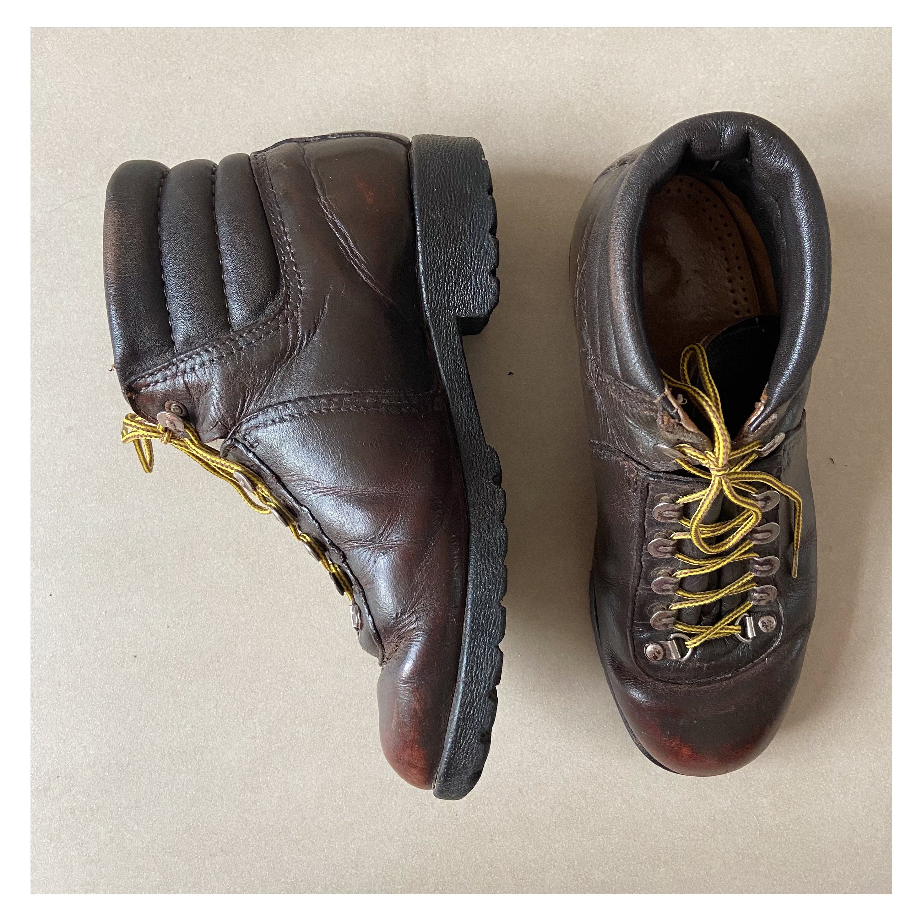 80 s Hiking Boots Etsy UK