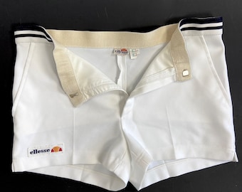 VINTAGE RETRO TENNIS SHORT BLANC - 6 ans