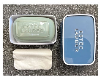 Dead stock Estee Lauder vintage soap. Savon soap. Vintage beauty for women. Collectible soap bar. 125g