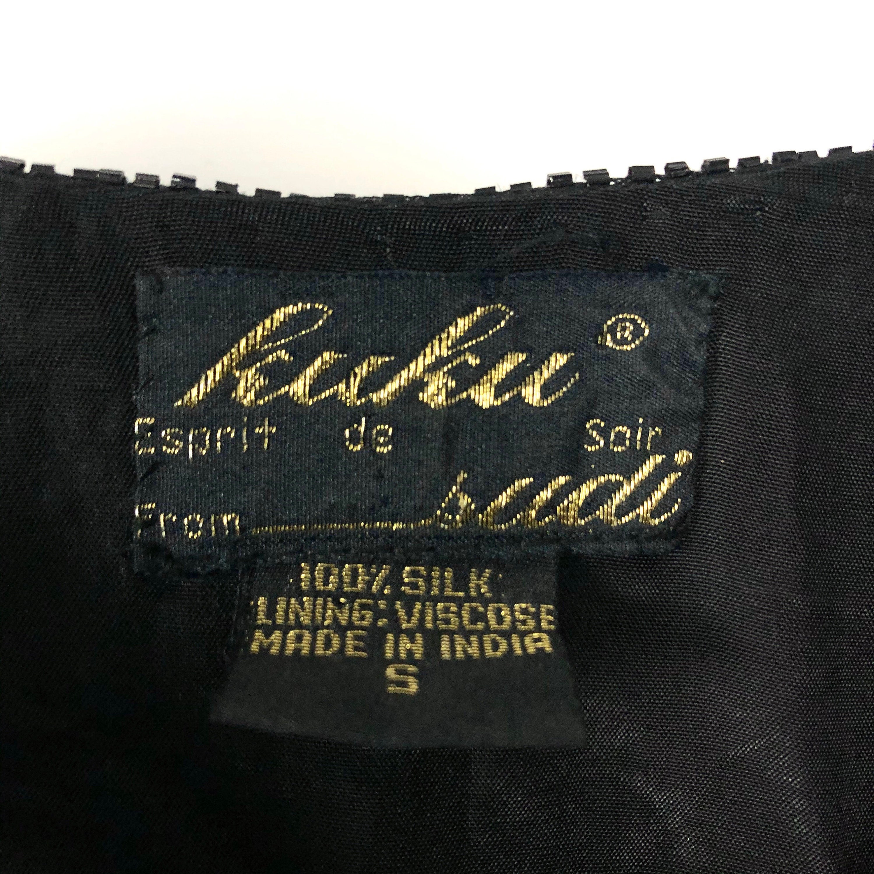 Stunning Beaded Black Sequin Top by Kuku Sudi. 80's - Etsy