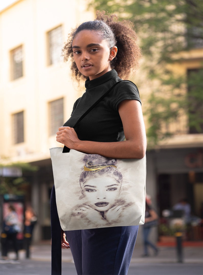 Black Girl Summer Black Girl Bag Black Pride Tote Black Etsy