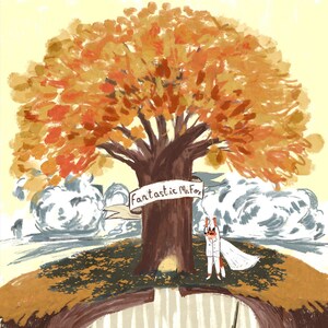 Fantastic Mr. Fox - Stampa illustrata, stampa fine art firmata.