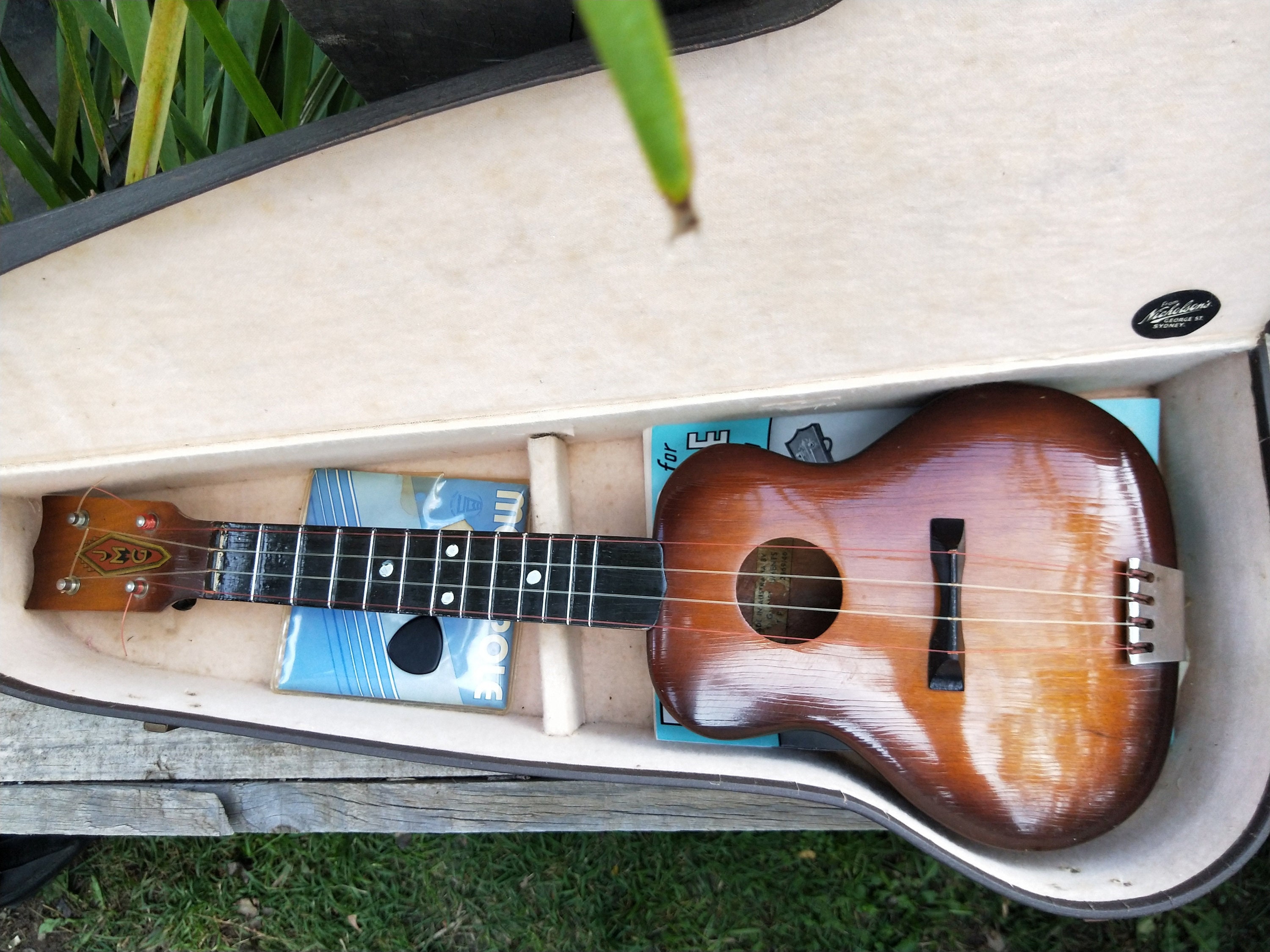 Extremely Rare Antique JMG Ukulele Australian Made. C 1940's. Hand Made