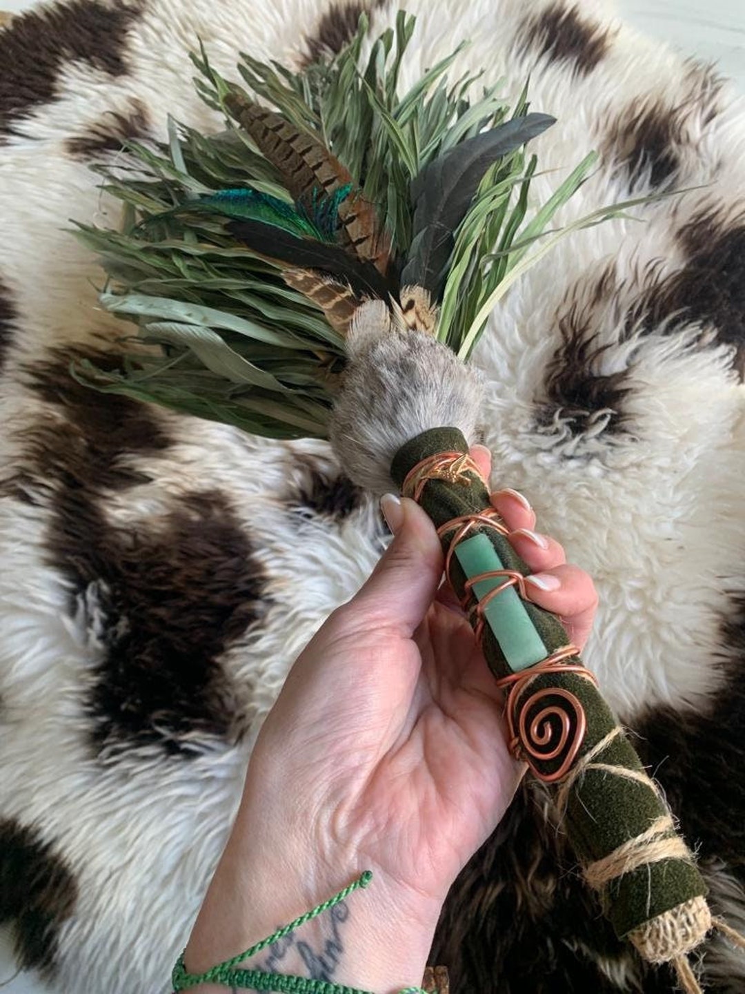 Palm Nut Rattle Palm Leaf Mix • Shacapa • Shipibo Shamanic Palm Leaf Rattle • Custom ...